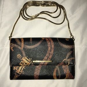 Ralph Lauren gold chain strap crossbody